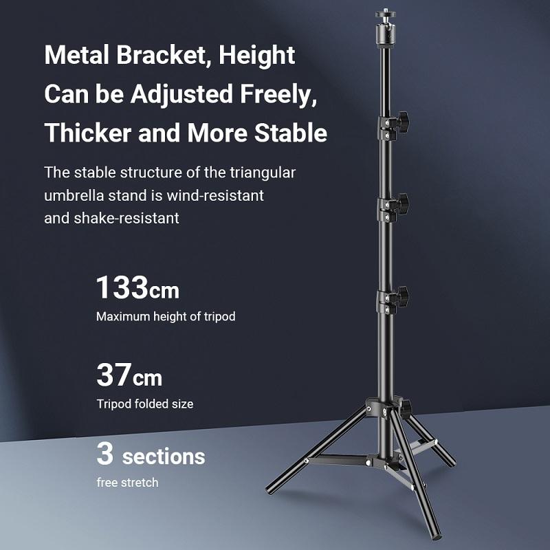 Live Portrait Soft Light Dual Bracket With Four-Colour Fill-1964932292644311042