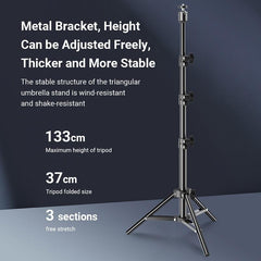 Live Portrait Soft Light Dual Bracket With Four-Colour Fill-1964932292644311042