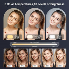 Live Portrait Soft Light Dual Bracket With Four-Colour Fill-1964932292644311043
