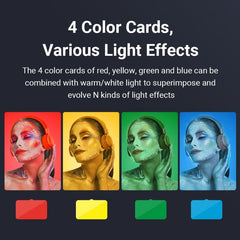 Live Portrait Soft Light Dual Bracket With Four-Colour Fill-1964932292644311046