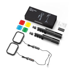 Live Portrait Soft Light Dual Bracket With Four-Colour Fill-1964932292644311041
