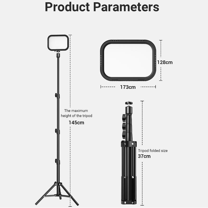 Live Portrait Soft Light Dual Bracket With Four-Colour Fill-1964932292644311049