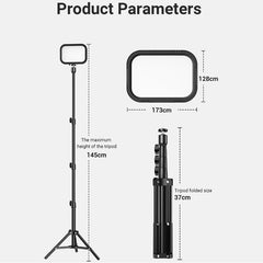 Live Portrait Soft Light Dual Bracket With Four-Colour Fill-1964932292644311049