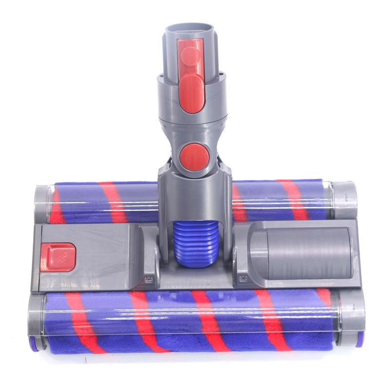 Double Roller Soft Velvet Floor Brush With Led For Dyson Vacs-1915197660483162113