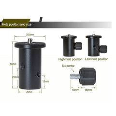 Camera Light Stand Conversion Head With 1 / 4-Inch Mount And Umbrella Holder-1915197760353734661