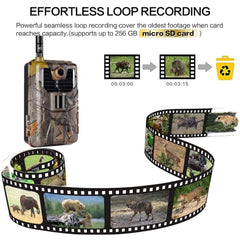 36Mp 4K 4G Hunting Camera With App Control For Remote Viewing-1922443457314557958