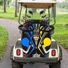 Electric Golf Cart Ball Bag Holder For Club Car Ds Tour Accessories-1964932359367299078