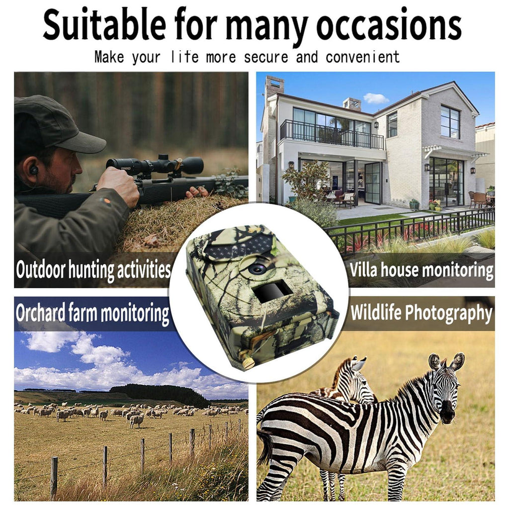 20Mp Hd 1080P Infrared Hunting Camera - Pr100-1915198389499334663