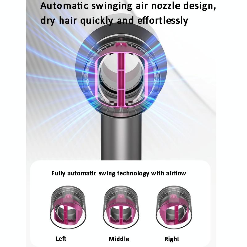 Swing Nozzle Attachment For Dyson Hair Dryer-1915197593558847491