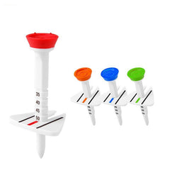 Adjustable Golf Tee Set - 4Pcs / Box - 77Mm Length - Aiming Assist-1915198302429777920