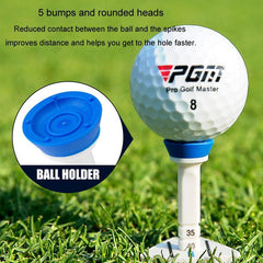 Adjustable Golf Tee Set - 4Pcs / Box - 77Mm Length - Aiming Assist-1915198302429777928