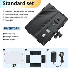 20W Dual Temperature Photography Fill Light Set-1964932337724690436