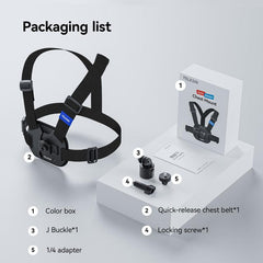 Sports Camera Quick Release Chest Strap - Accessory-1915197846777368580