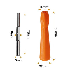 2-In-1 Disassembly Tool For Gba / Ngc / N64 / Sfc / Wii Consoles - 3.8Mm / 4.5Mm Screwdriver Socket-1915198289767174146