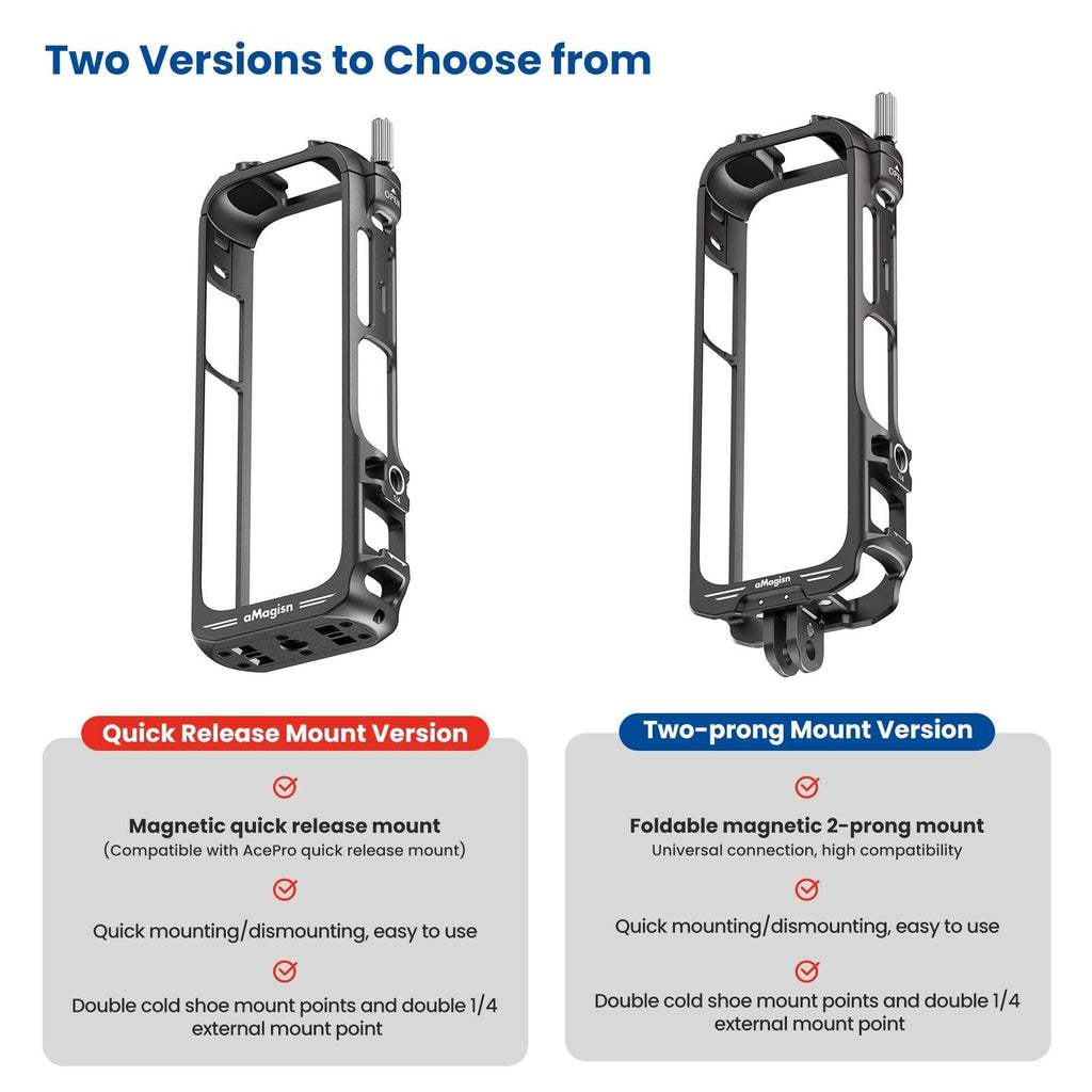 Amagisn Metal Protective Housing For Insta360 X4 - Quick Release-1915197776132706306