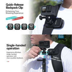 Universal Magnetic Backpack Mounting Bracket - Quick Release-1915197601536413705