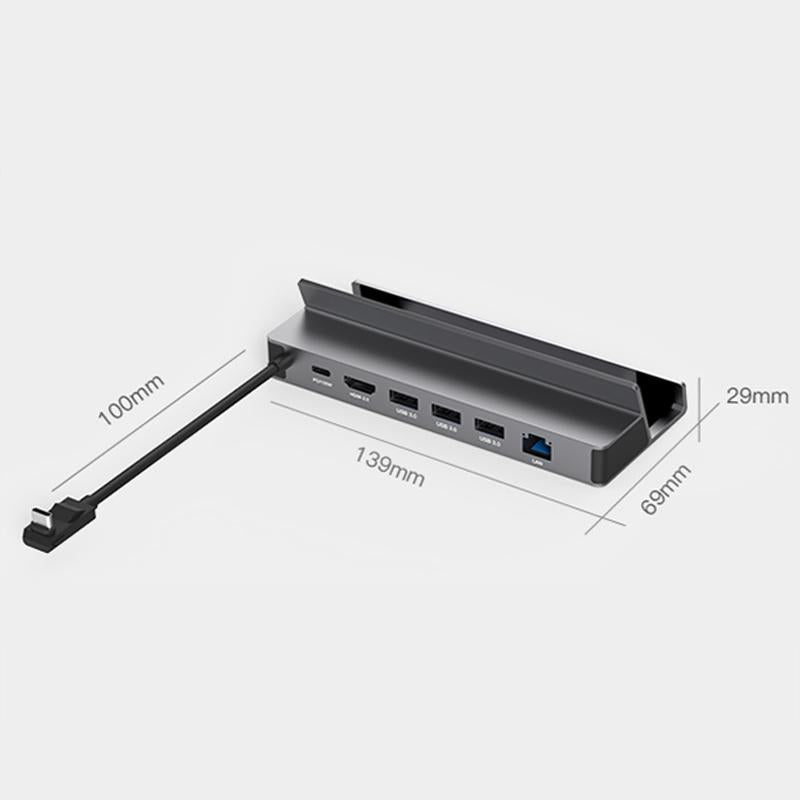 6-In-1 Type-C Docking Station For Steam Deck / Rog Blueendless Ds601 Game Console-1915198258649632771