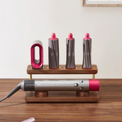 Countertop Organizer For Dyson Airwrap - Walnut Rack-1915198386320052226