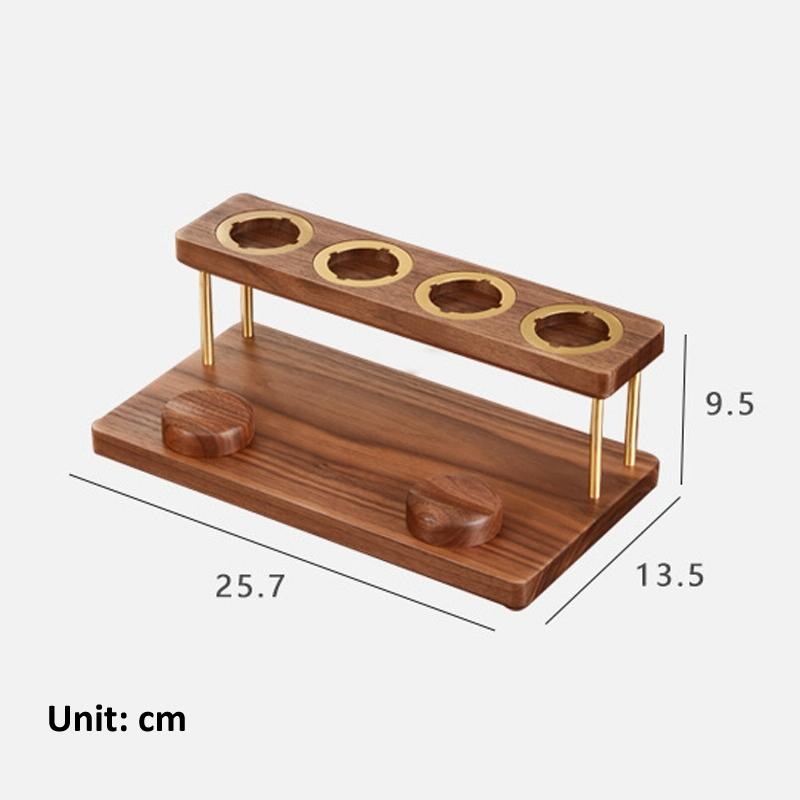 Countertop Organizer For Dyson Airwrap - Walnut Rack-1915198386320052231