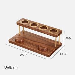 Countertop Organizer For Dyson Airwrap - Walnut Rack-1915198386320052231