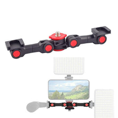 Universal Dual Cold Shoe Mount For Camera And Phone-1915197922933346304