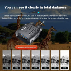 1080P Hd Binocular With Infrared Night Vision 2.4 Screen 5X Zoom-1922443457855623174