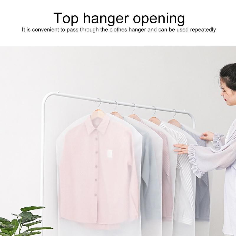 100 Disposable Transparent Dust Bags - 60X150Cm - Pp Material-1915197706226241539
