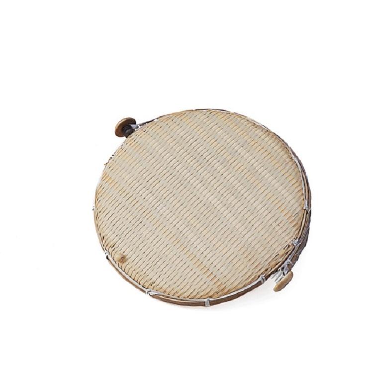 Round Bamboo Woven Dustpan Basket - Household Storage - 42Cm-1915197826720206851