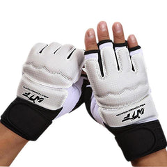 Adult Half Finger Sandbag Training Boxing Gloves - Pu Leather-1915197997193498624