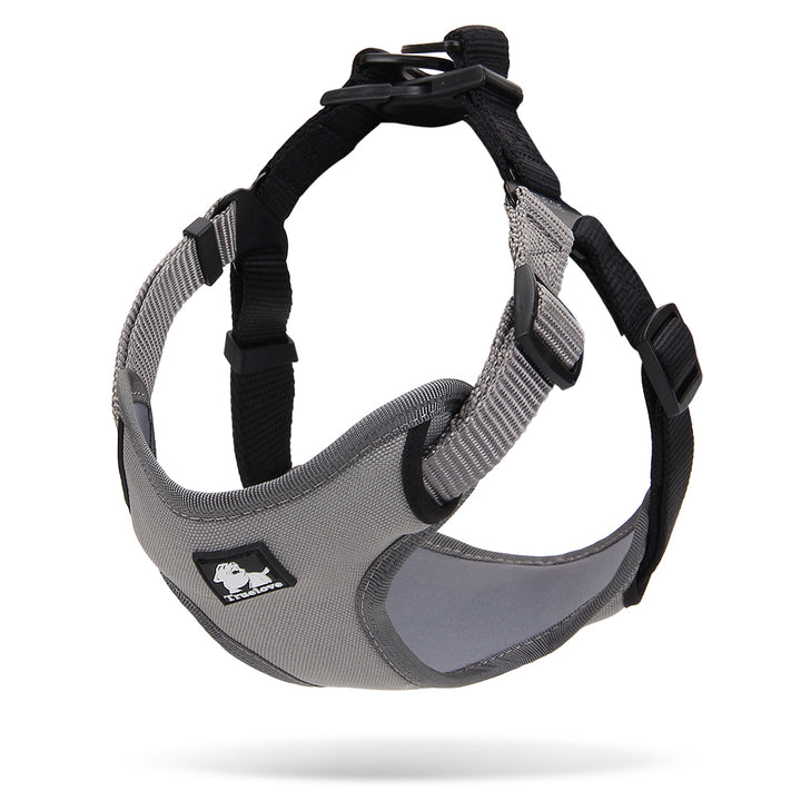 True Love Urban Dog Harness - Grey, L-1962324868250865664