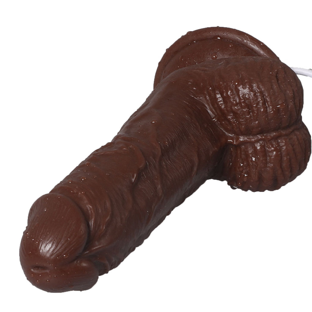 Urway Vibrator Dildo Heating Rotating Brown-1954802634309373957