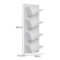 BARCELONA DISPLAY SHELF - WHITE