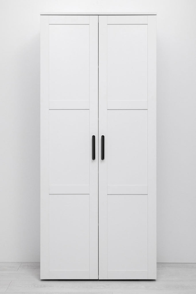 STOCKHOLM UNIVERSAL STORAGE CUPBOARD - HAMPTONS - DECO BLACK HANDLE