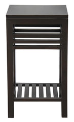 Holland Solid Mahogany Lamp Table (Chocolate)