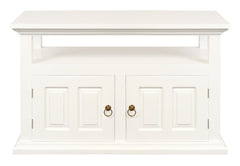 Tasmania 2 Door TV Stand (White)