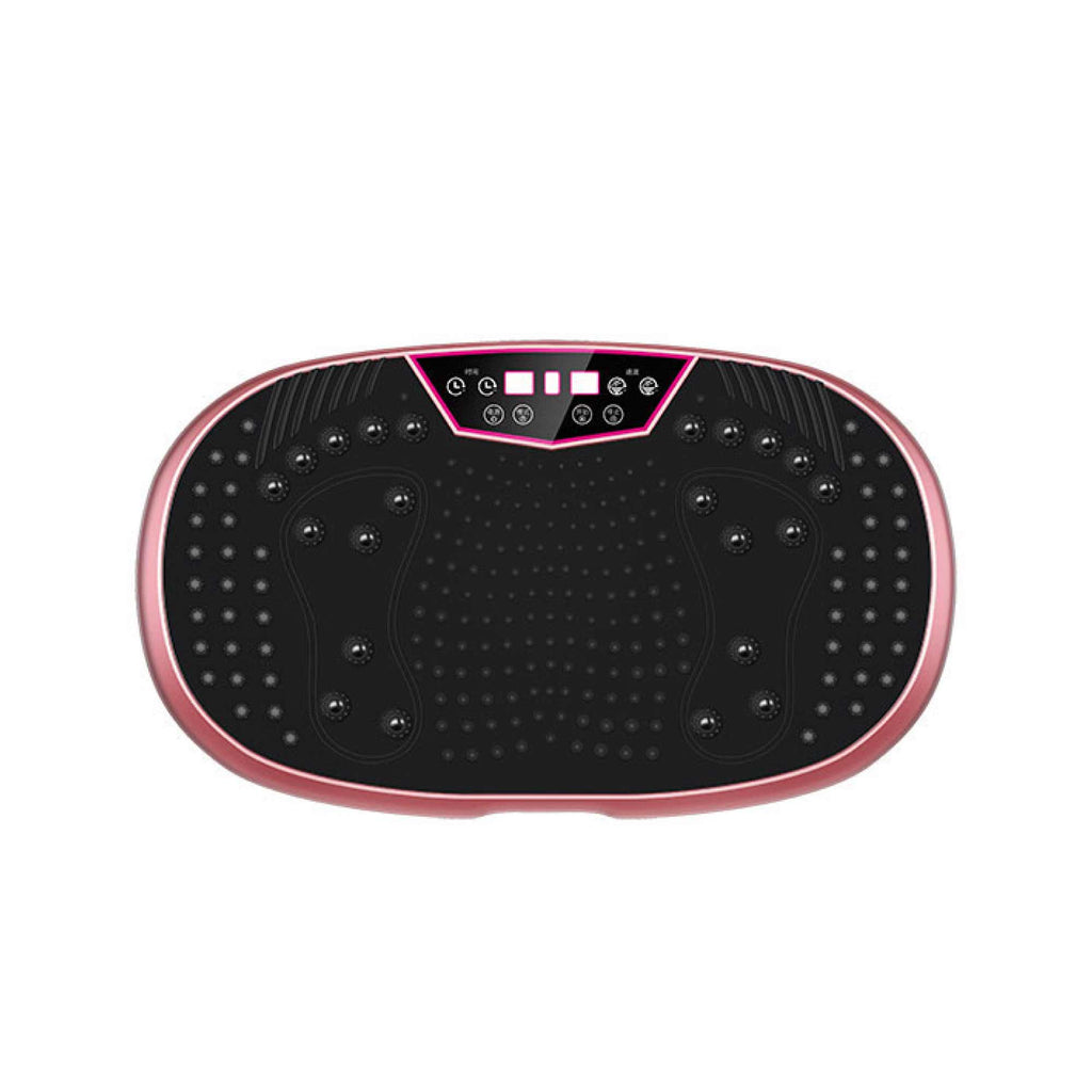 Pink Mini Vibration Platform - Magnet Therapy Vibrating Machine Exercise Plate
