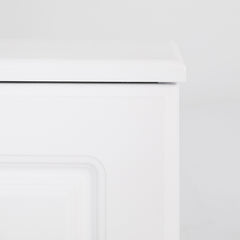 2X Bedside Table Side Storage Cabinet Nightstand Bedroom 2 Drawer KEVA WHITE