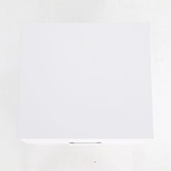 Bedside Table Side Storage Cabinet Nightstand Bedroom 1 Drawer 1 Shelf ELLA - WHITE