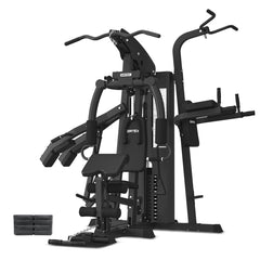 CORTEX GS7 Multi Station Home Gym with Power Rack & Squat Station + 98kg Weight Stack Package