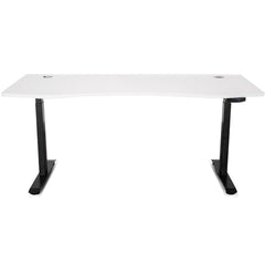 Lifespan Fitness ErgoDesk AUTO Series Automatic Standing Desk 180cm in White & Black