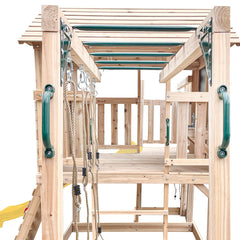 Lifespan Kids Kingston Cubby House with 2.2m Yellow Slide