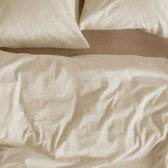 Bedding House Summer Sand Seersucker Cotton Quilt Cover Set Queen
