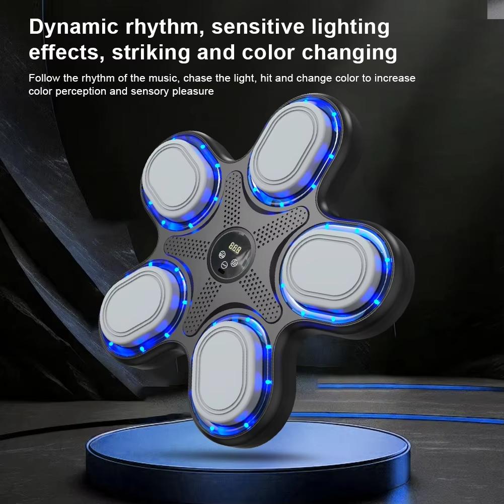 Bluetooth Music Boxing Machine With Adult Gloves - Reaction Training - With Adult Gloves