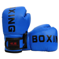 Children'S Boxing Training Gloves - Sanda Fight Gloves - Red