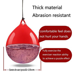 Household Hanging Water Ball For Boxing And Venting - Red