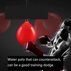 Household Hanging Water Ball For Boxing And Venting - Red