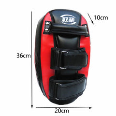 Thickened Professional Taekwondo Foot Target For Boxing And Sanda Training - Wb Red Edge