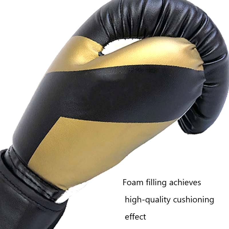 Professional Boxing Gloves For Adult Training - 10Oz Muay Thai Fighting - Red