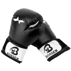 Adult Training Boxing Gloves - Black