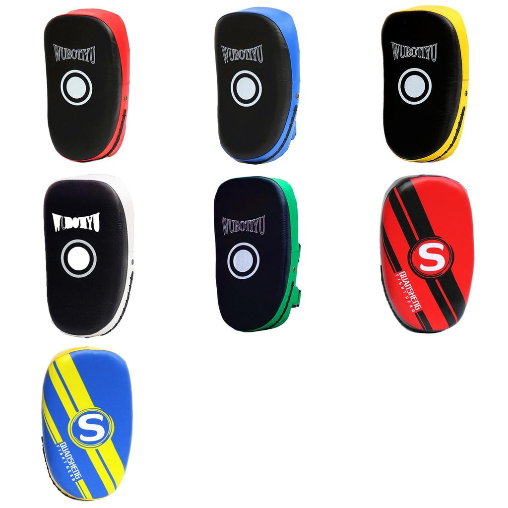 Thickened Professional Taekwondo Foot Target For Boxing And Sanda Training - Wb Blue Edge